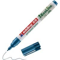 edding ecoline E-25 Permanentmarker Ronde punt 1 mm Blauw Navulbaar