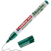 edding ecoline E-25 Permanentmarker Ronde punt 1 mm Groen Navulbaar