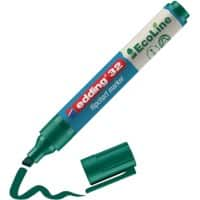 edding ecoline E-32 Flipovermarker Beitelpunt 1 - 5 mm Groen Navulbaar