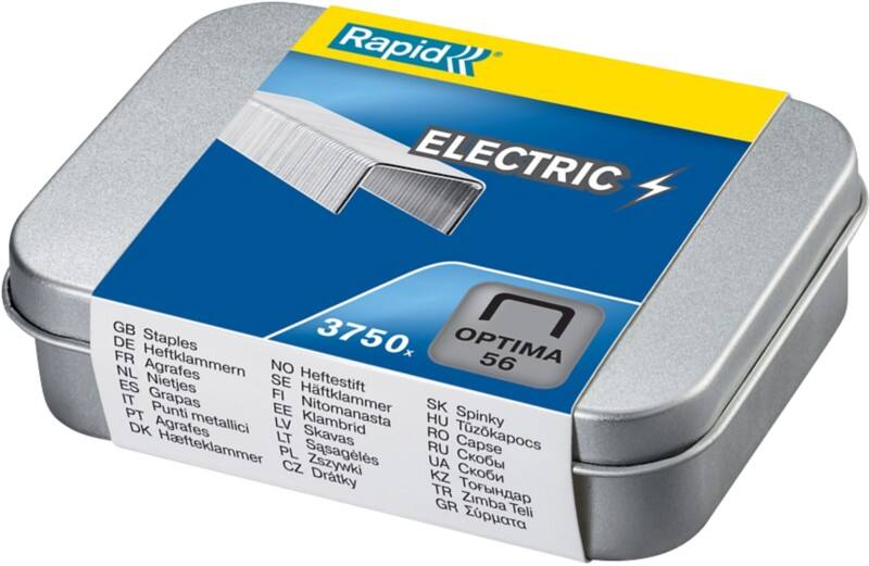 Rapid Optima 56 Nietjes 5001374 gegalvaniseerd staal zilver 3750 nietjes