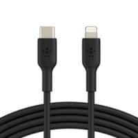 Belkin Oplaadkabel Apple Lightning USB-C Male 1 m Zwart
