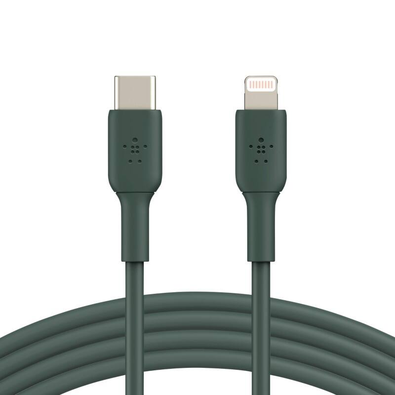 Belkin Lightningkabel USB-C Male 2 m Zwart