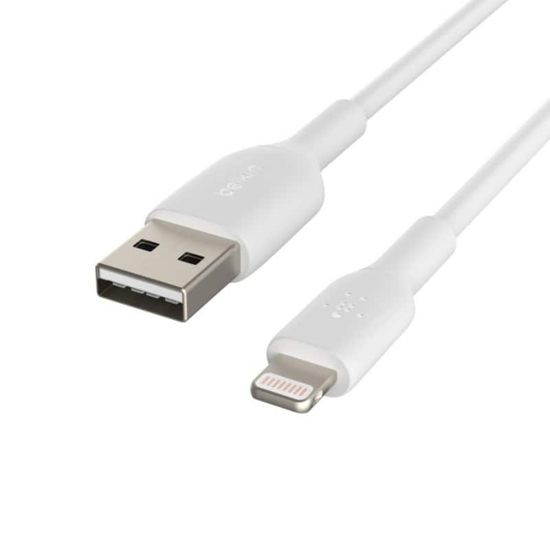 Belkin Lightningkabel USB-A Male 0,15 m Wit
