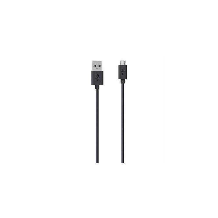 Belkin USB-kabel USB-A Male USB Micro-B Male 3 m Zwart