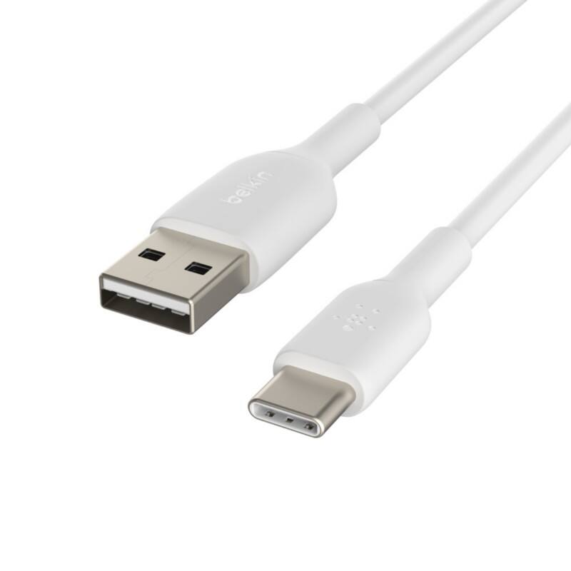 Belkin USB-kabel USB-A Male USB-C Male 0,15 m Wit