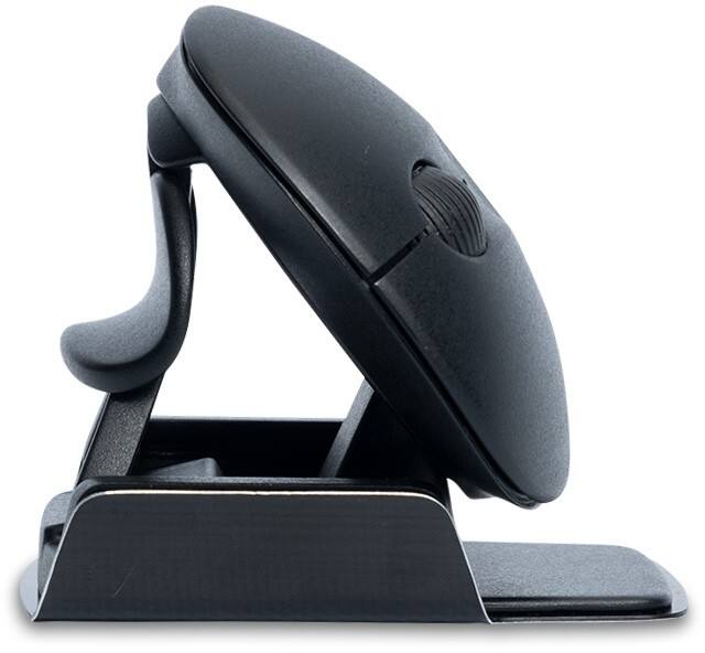 R-Go Tools Twister RGOTWBMWLBL Ergonomische muis Bedraad / Draadloos Met Bluetooth Zwart Geschikt voor linkshandigen