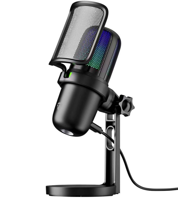 Nedis GSMIC210BK Microfoon Bedraad 2 m Zwart