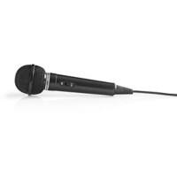Nedis MPWD01BK Microfoon Bedraad 5 m Zwart