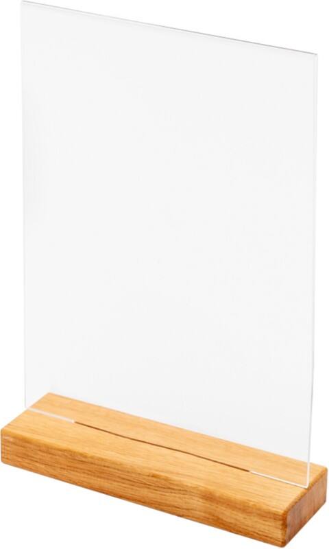 SHOWDOWN A4 T-vorm 21 (B) x 6 (D) x 32,5 (H) cm Bruin