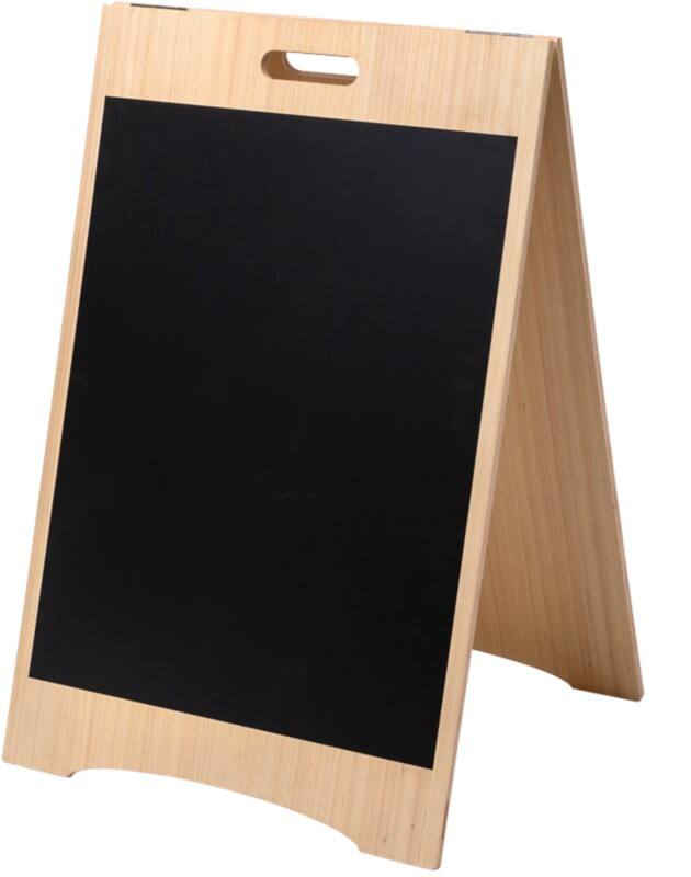 SHOWDOWN Stoepbord Vloer 2 Panelen Hout Weerbestendig ZPCHELB51x65