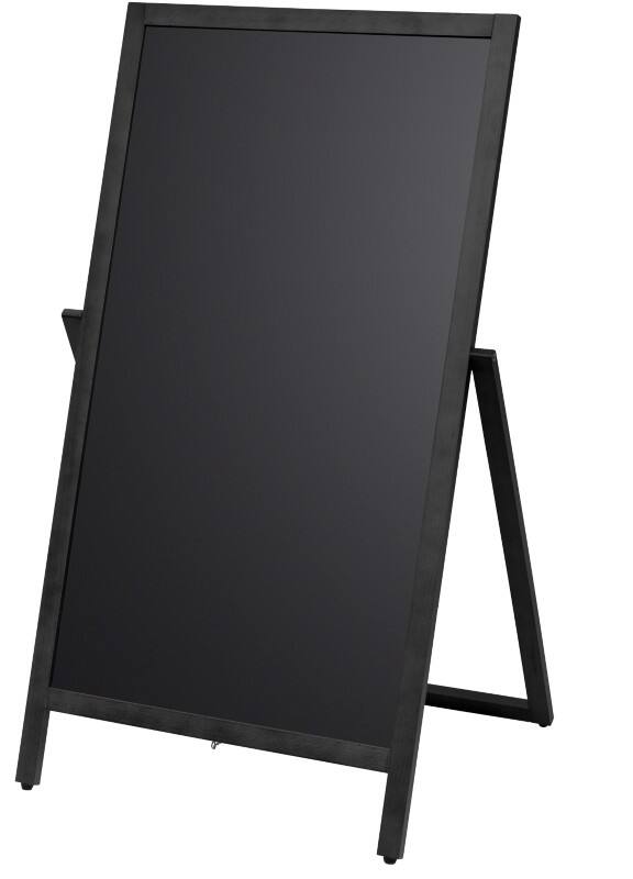 SHOWDOWN Stoepbord Vloer 2 Panelen Hout Weerbestendig ZPCHFBL55x105