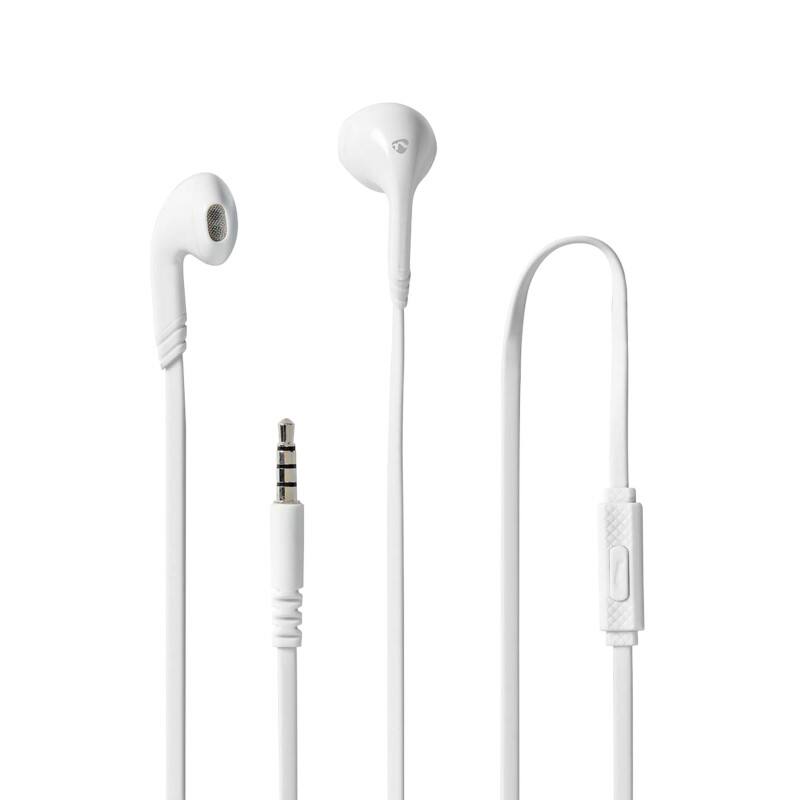 Nedis HPWD2021WT Bedraad Koptelefoon Wit