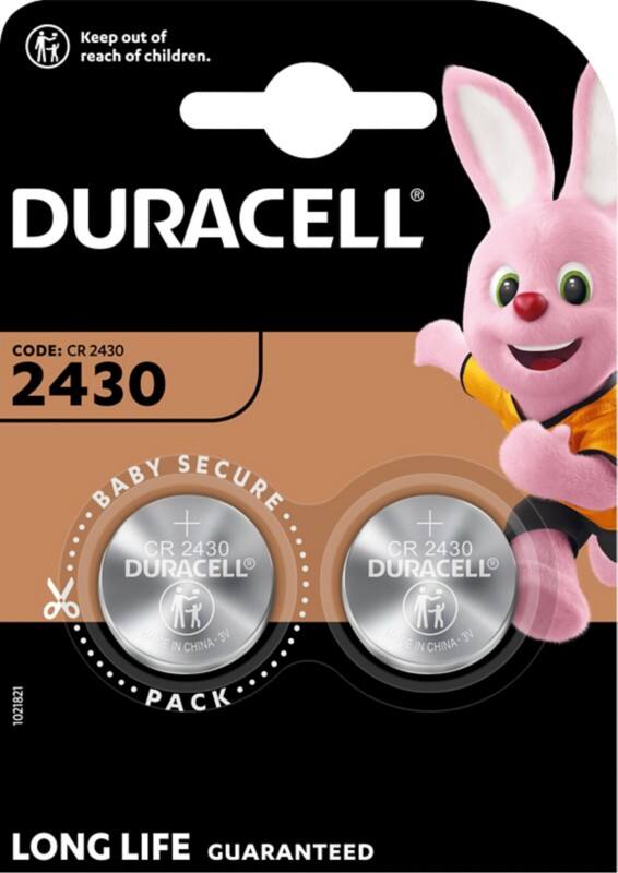 Duracell knoopcel 5000394152090 CR2430 2 stuks