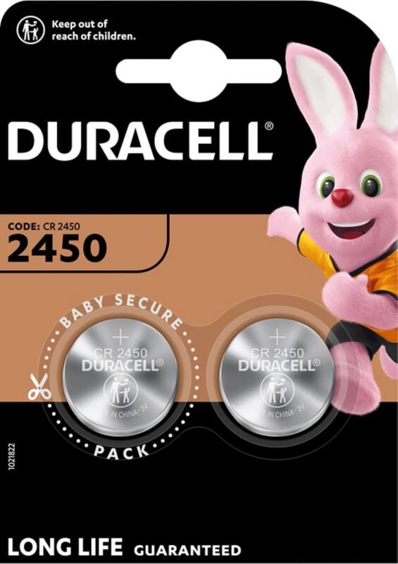 Duracell knoopcel 5000394152137 CR2450 2 stuks