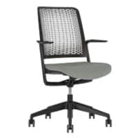 Nowy Styl WithMe Bureaustoel Synchroonmechanisme Vaste armleuning Zwart 110 kg 480 x 645 x 1.100 mm