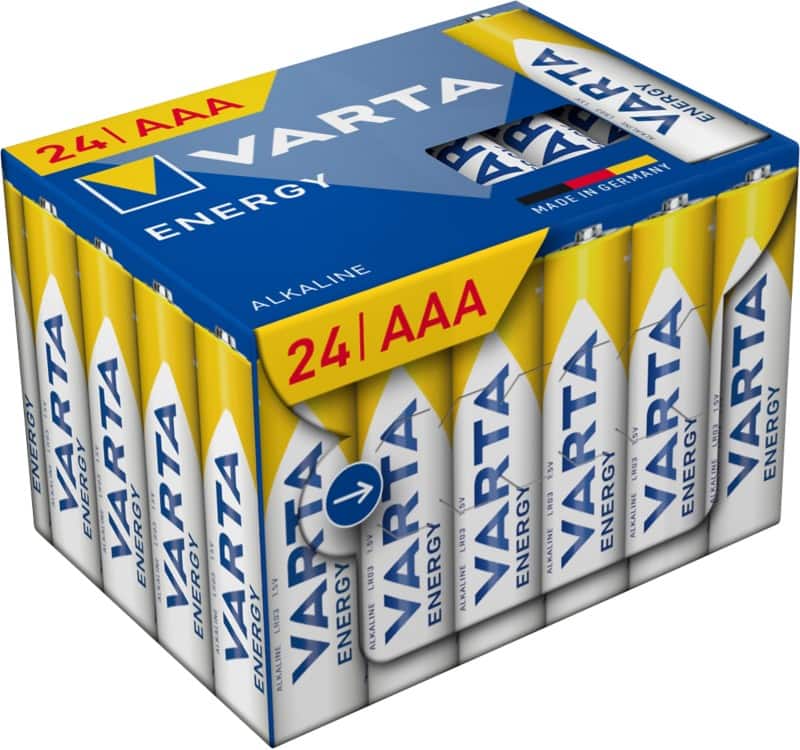 VARTA Energy Batterijen 4103 AAA Alkaline 1,5 V 24 Stuks