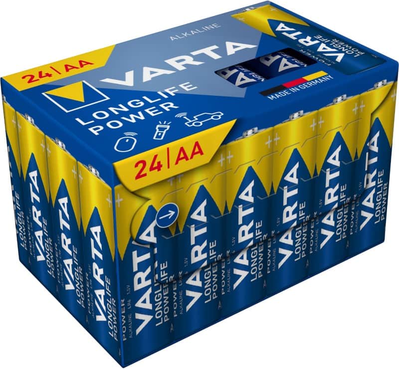 VARTA Batterijen High Energy AA 2950 mAh Alkaline 24 Stuks