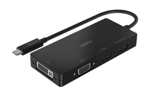 Belkin USB-C-multipoort-adapter AVC003BTBK