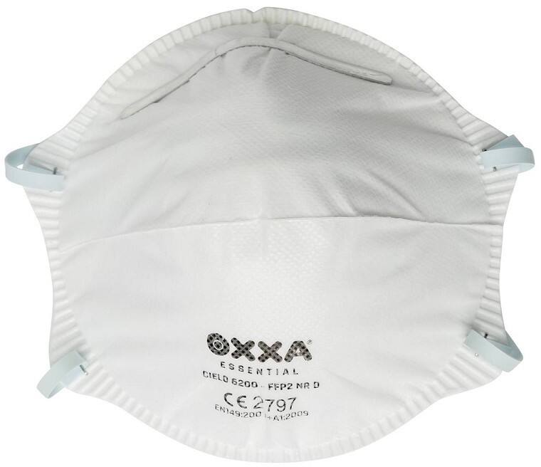 Oxxa Stofmasker 6200 Wit 20 Stuks