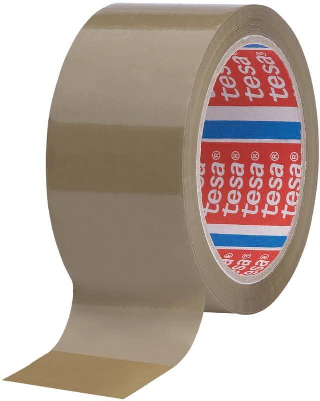 tesa Verpakkingstape Bruin 50 mm (B) x 66 m (L) PP (Polypropeen)