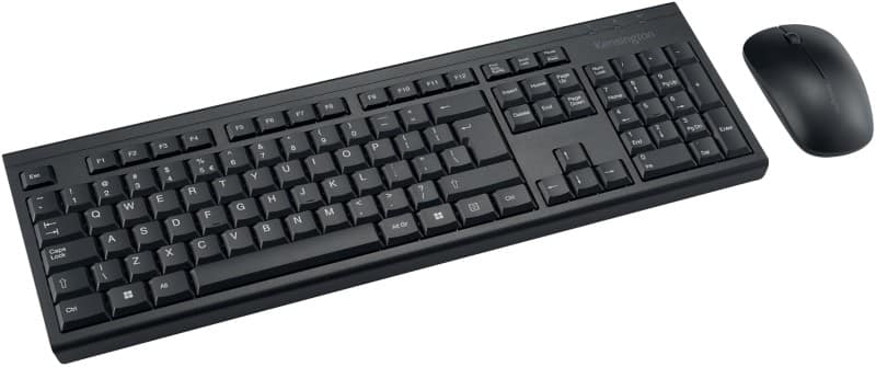 Kensington EQ Toetsenbord en muis Draadloos QWERTY Zwart KM150 2 stuks