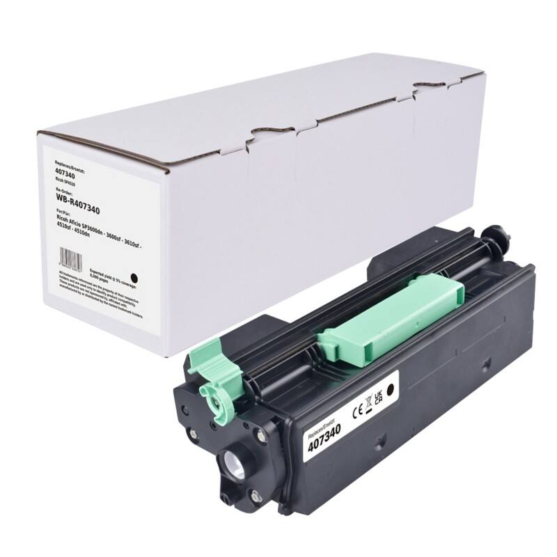 Tonercartridge Compatibel Ricoh 1T02S50NL0 Zwart