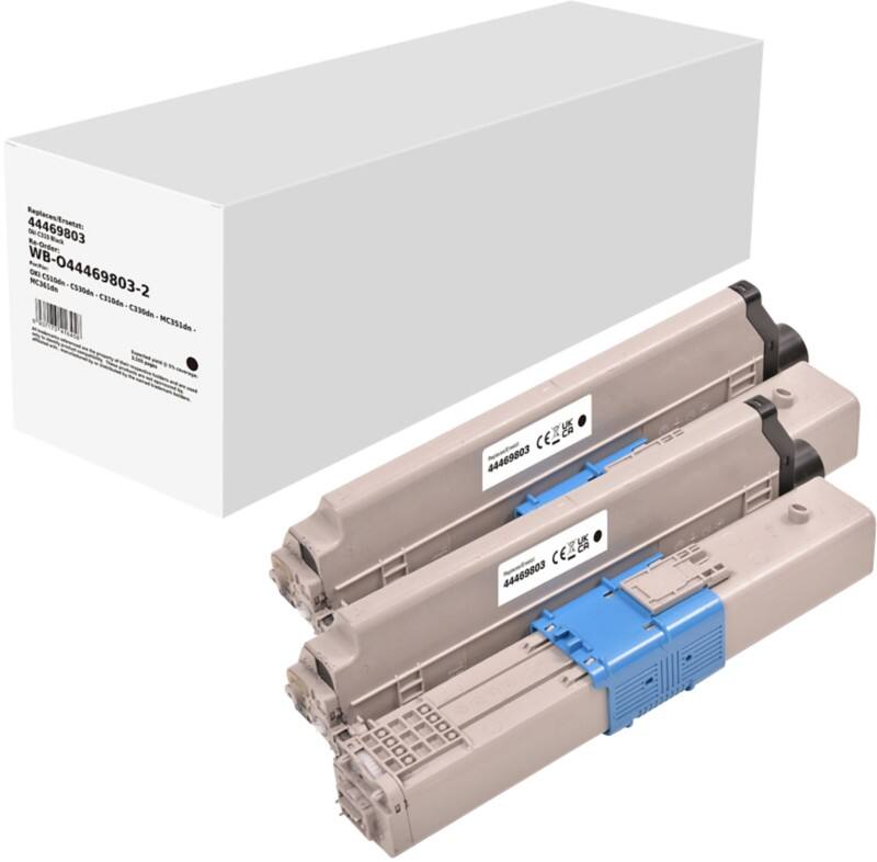 Compatibel OKI Tonercartridge Zwart