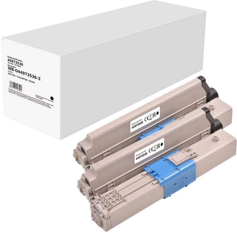 Compatibel OKI Tonercartridge Zwart