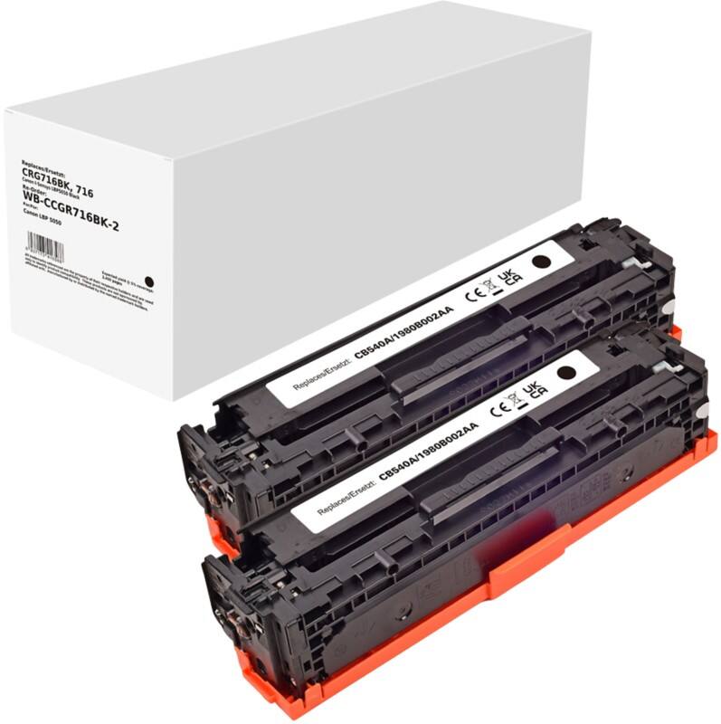 CRG716BK Compatibel Canon Tonercartridge Zwart