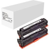 CB540AD Compatibel HP Tonercartridge Zwart