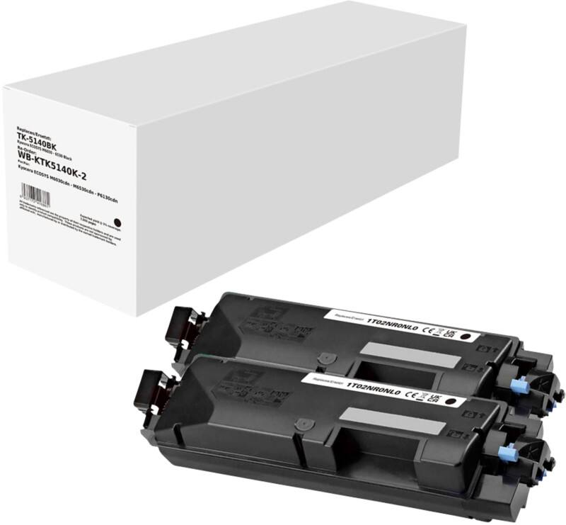 TK-5140K Compatibel Kyocera Tonercartridge Zwart