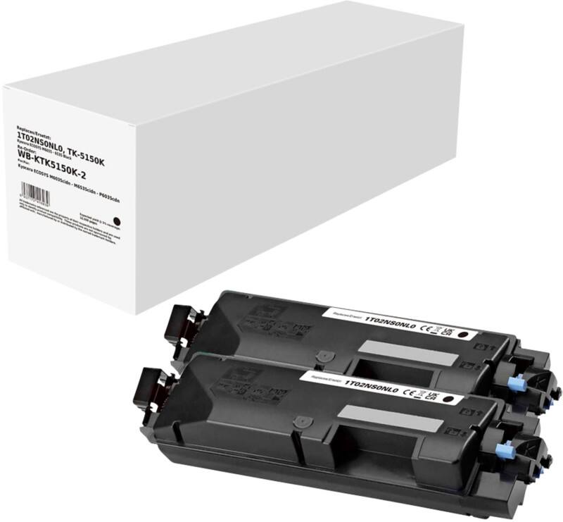 TK-5150K Compatibel Kyocera Tonercartridge Zwart