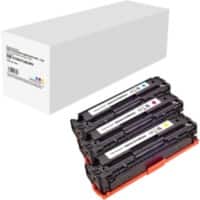 CRG716CMY Compatibel Canon Tonercartridge Cyaan, magenta, geel 3 stuks