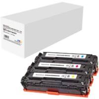 CRG718 CMY Compatibel Canon Tonercartridge Cyaan, magenta, geel 3 stuks