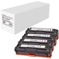 731H BK+731 CMY Compatibel Canon Tonercartridge Zwart, cyaan, magenta, geel 4 stuks