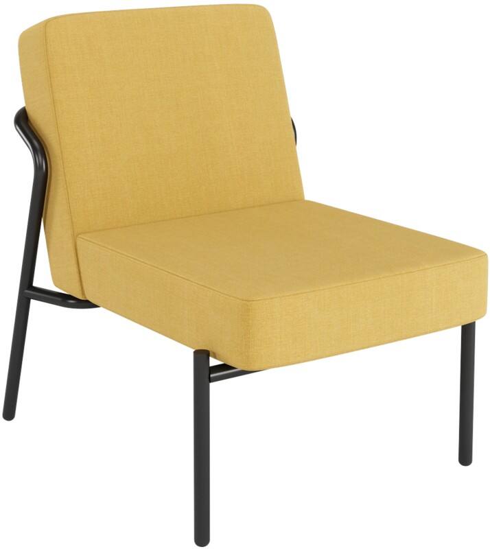 Medso Fauteuil Geel 580 x 743 x 736 mm