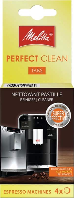 Melitta Perfect Clean Reinigingstabletten 4 Stuks