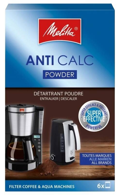 Melitta Anti Calc Ontkalker Poeder 6 Stuks
