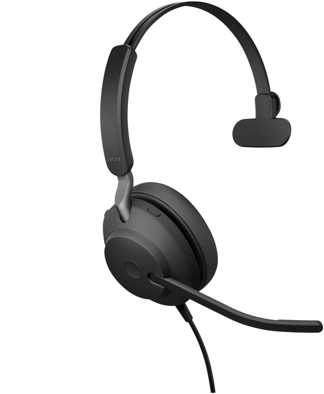 Jabra Evolve2 Bedraad Headset Over het hoofd USB Mono 40 SE Zwart