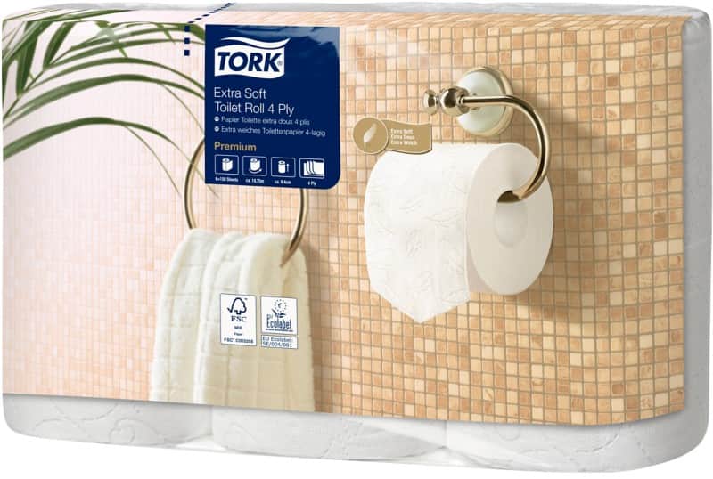Tork Premium T4 Toiletpapier 4-laags 110406 42 Rollen à 150 Vellen