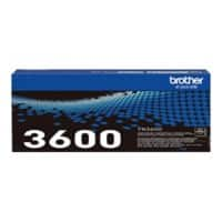 Brother TN3600 Origineel Tonercartridge Zwart