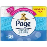 Page Compleet Schoon Toiletpapier 2-laags 24 Rollen