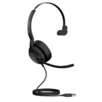 Jabra Evolve2 5 Bedraad Mono Headset Over het hoofd USB Zwart