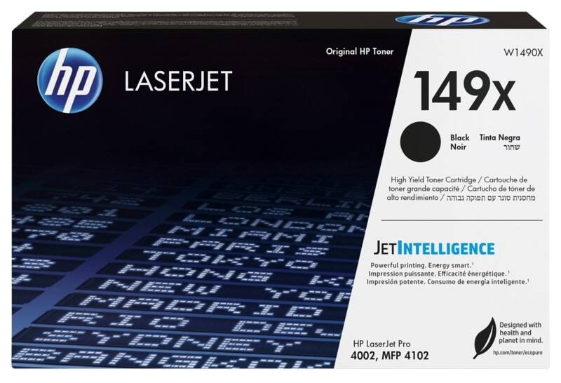 HP 149X Origineel Tonercartridge W1490X Zwart