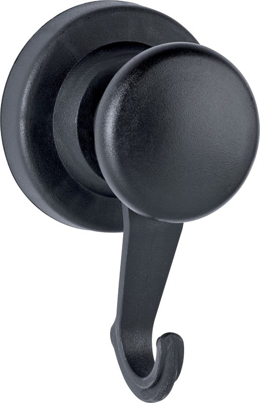 Maul Neodymium Carousel Hook Cirkel Haakmagneet Zwart 10 kg draagkracht 53 mm