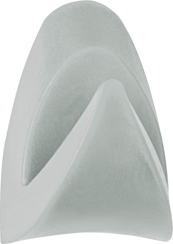 Maul Neodymium Coat Hook Gebogen & platte zijdes Haakmagneet Grijs 6 kg draagkracht 2 Stuks