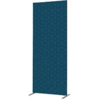 SHOWDOWN Deco Scheidingswand Aluminium Blauw 870 x 450 x 2.020 mm