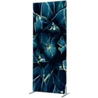 SHOWDOWN Deco Scheidingswand Aluminium Blauw 870 x 450 x 2.020 mm