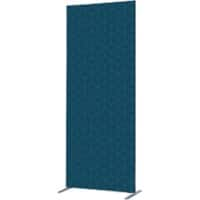 SHOWDOWN Deco Scheidingswand Aluminium Blauw 1.020 x 450 x 2.020 mm