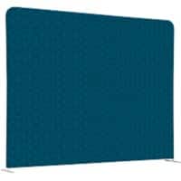 SHOWDOWN EU Scheidingswand Aluminium Blauw 1.984 x 450 x 1.502 mm